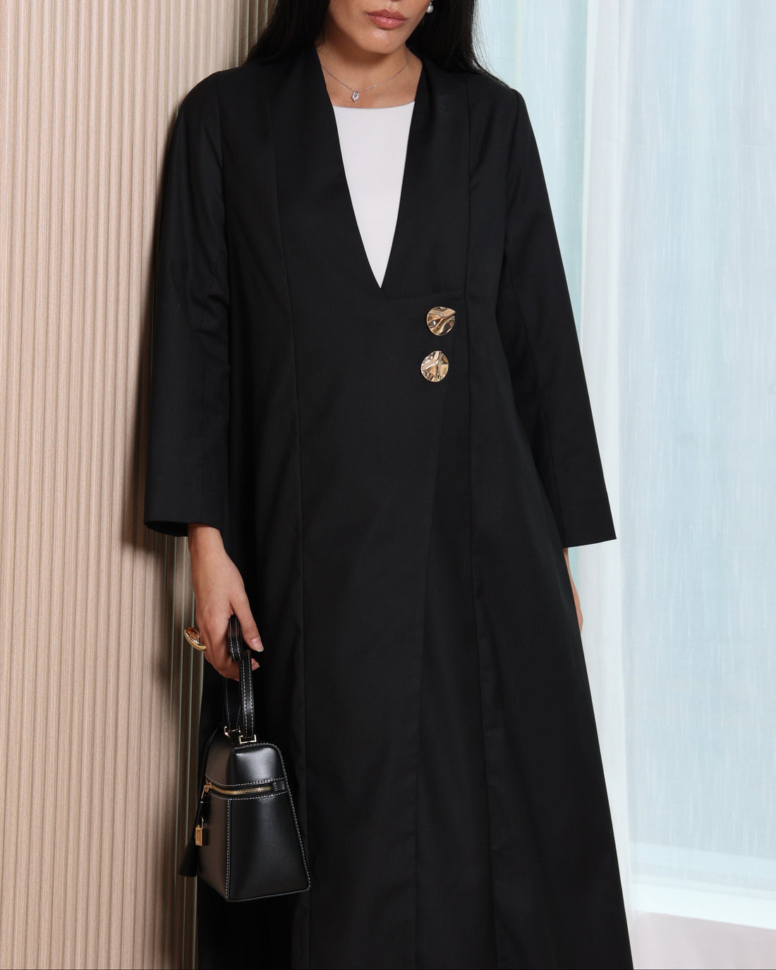 Asmaa Abaya in Black