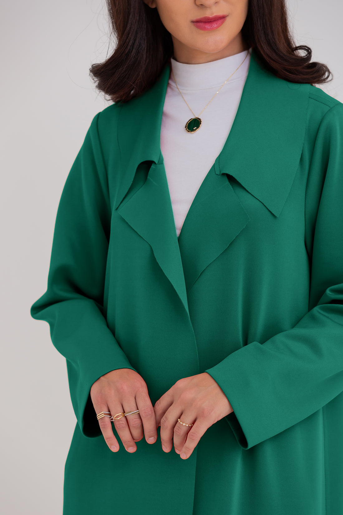Riva Abaya in Green