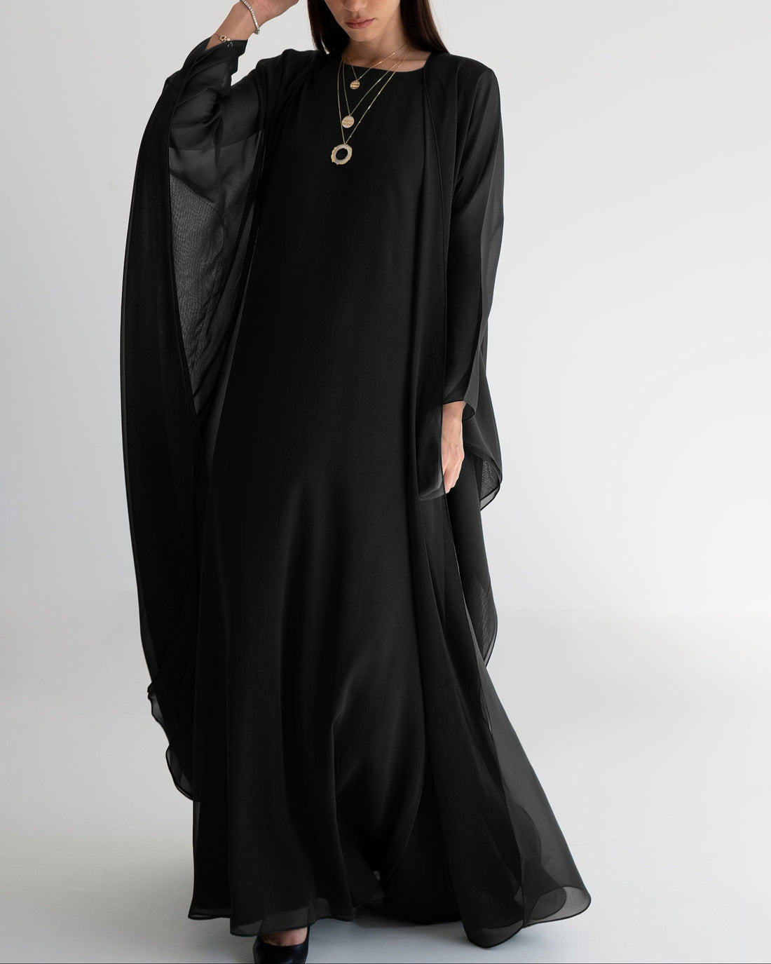Lilian Abaya in  Black