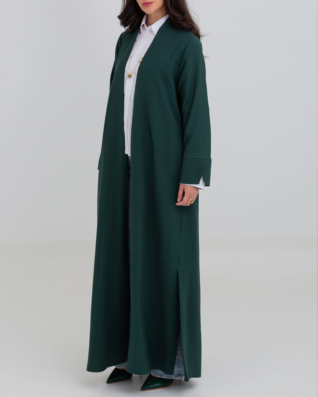Glissara Abaya in Green