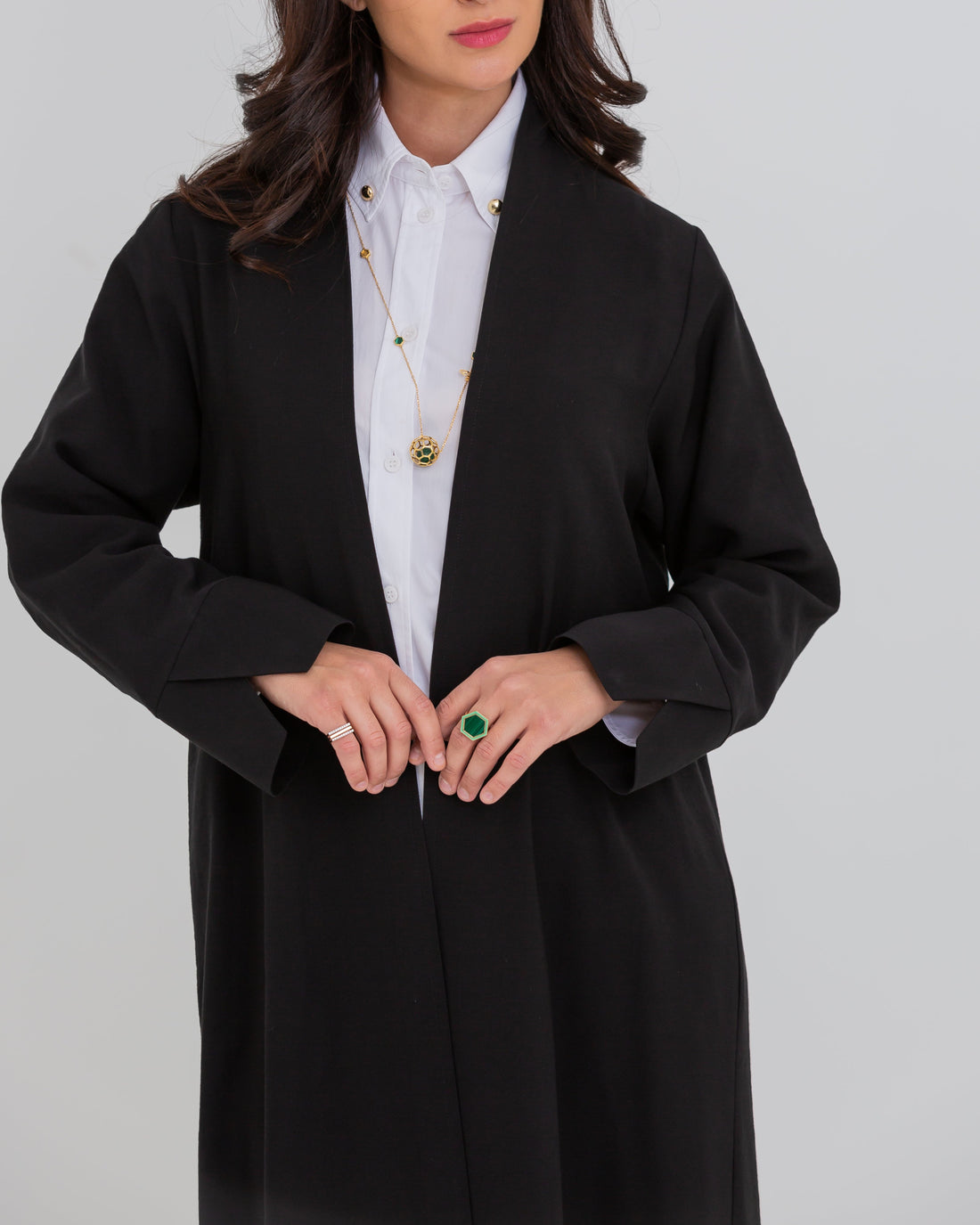 Glissara Abaya in Black