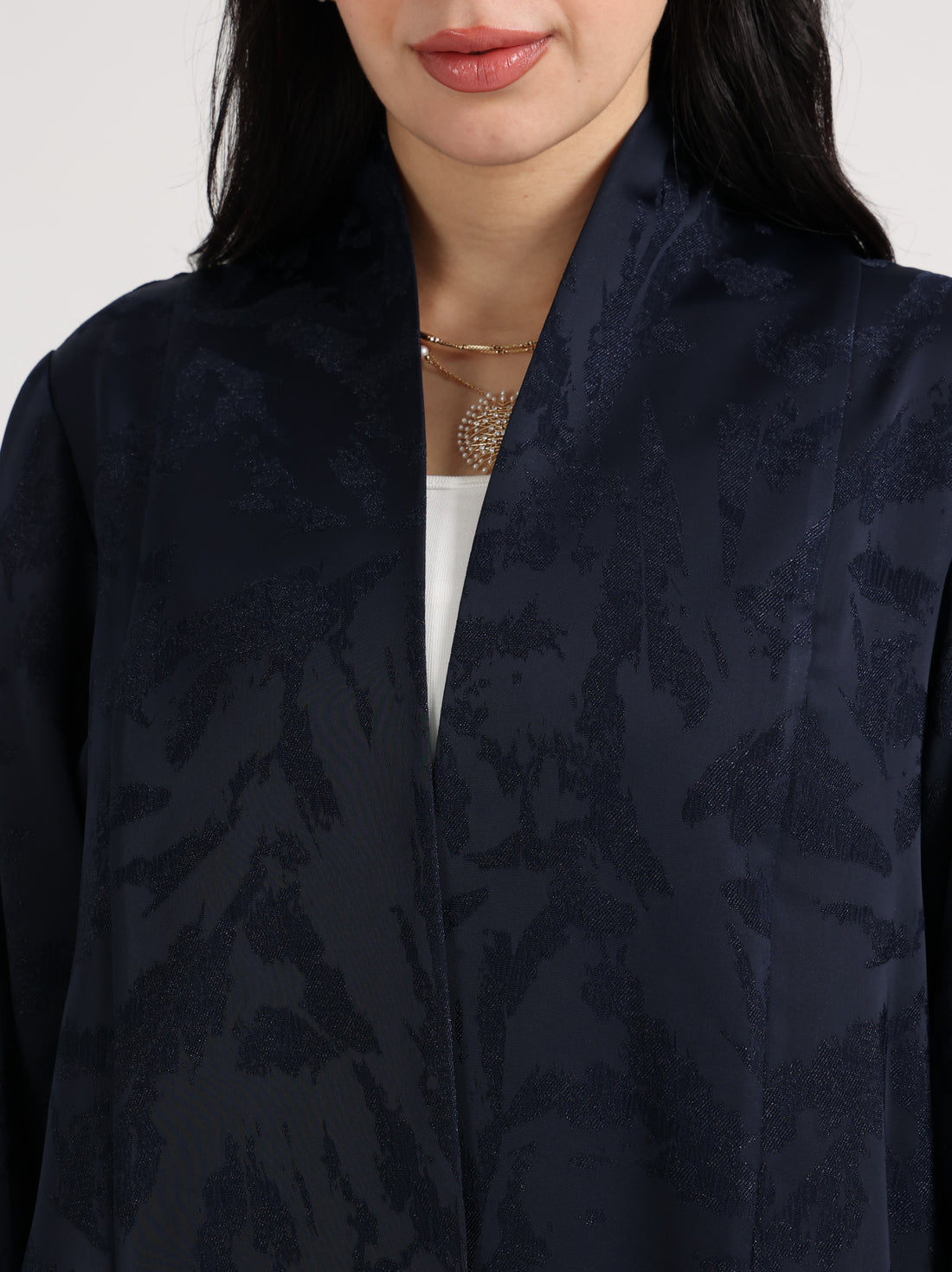 Ruwa Abaya in Navy