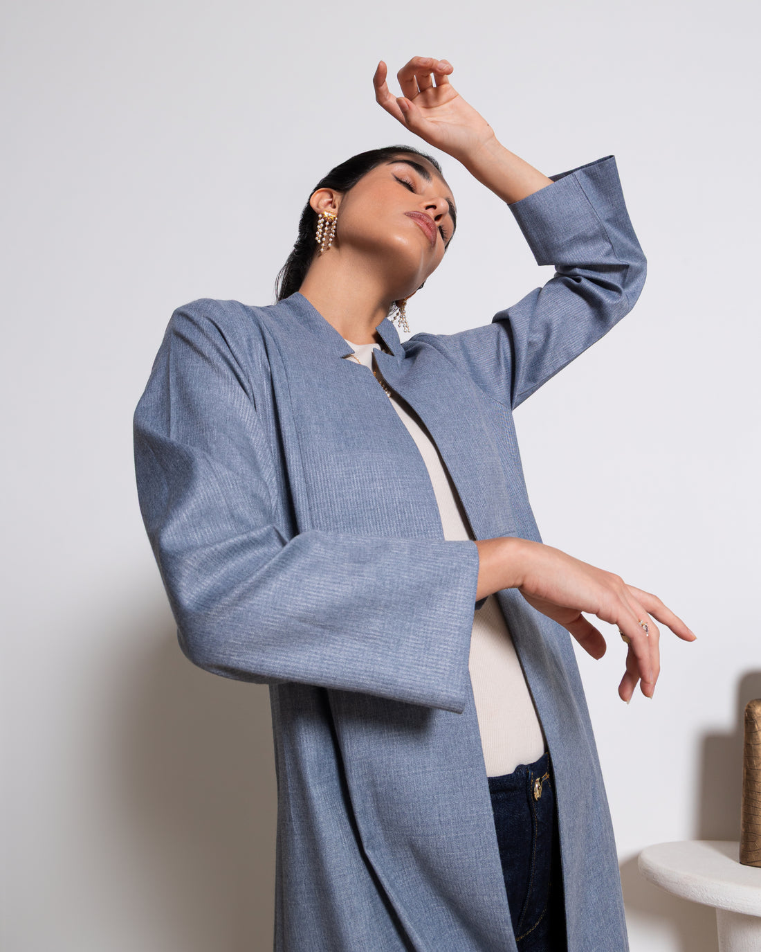 Rima Abaya in Blue