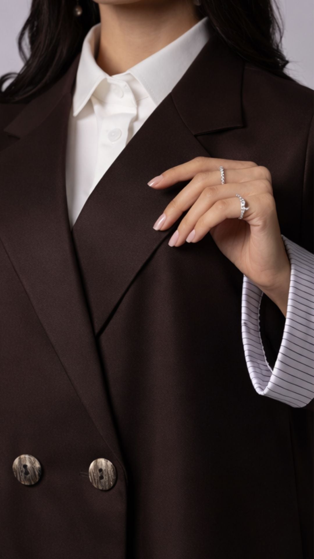 Talia Abaya In Brown