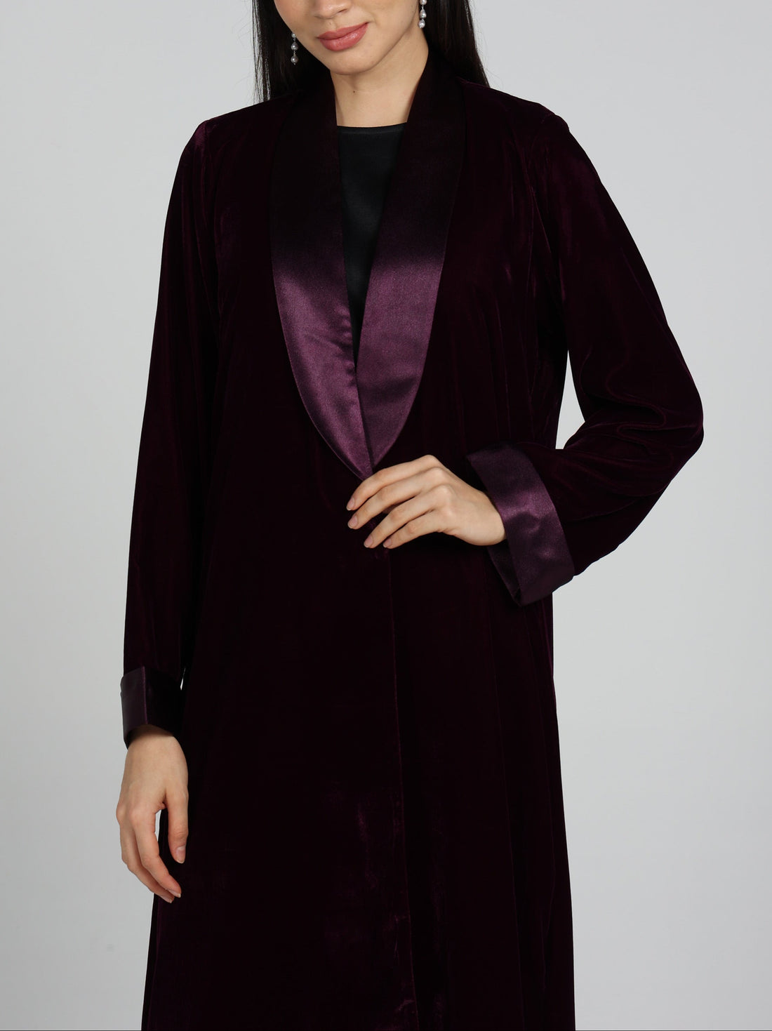 Amal Abaya - purple