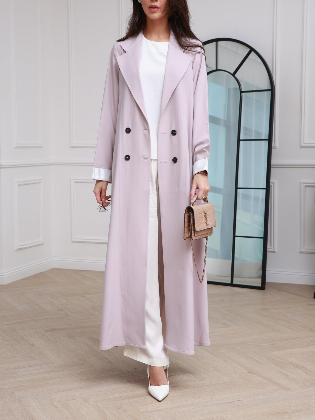 Talia Abaya In Pink