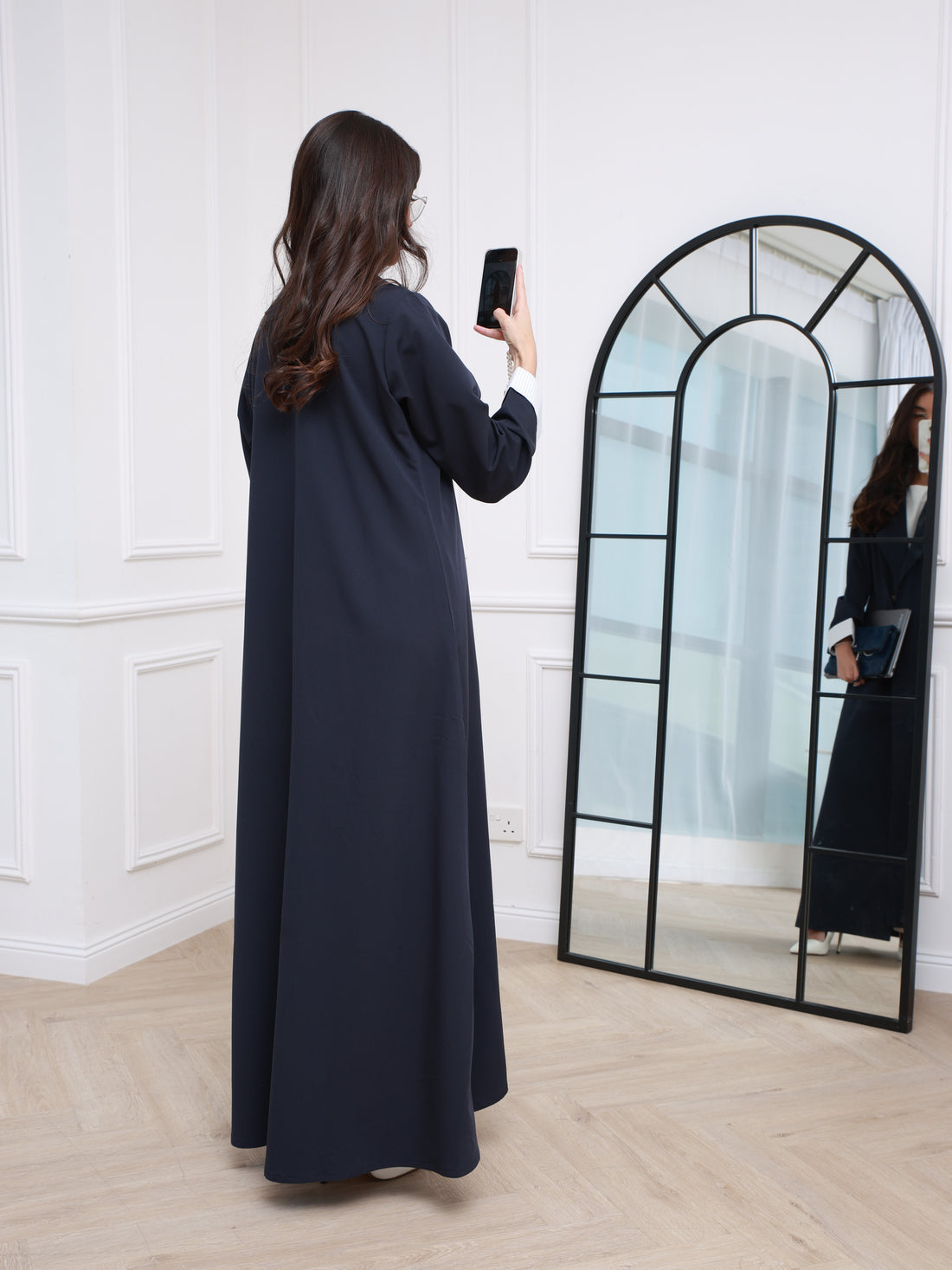 Talia Abaya In Navy