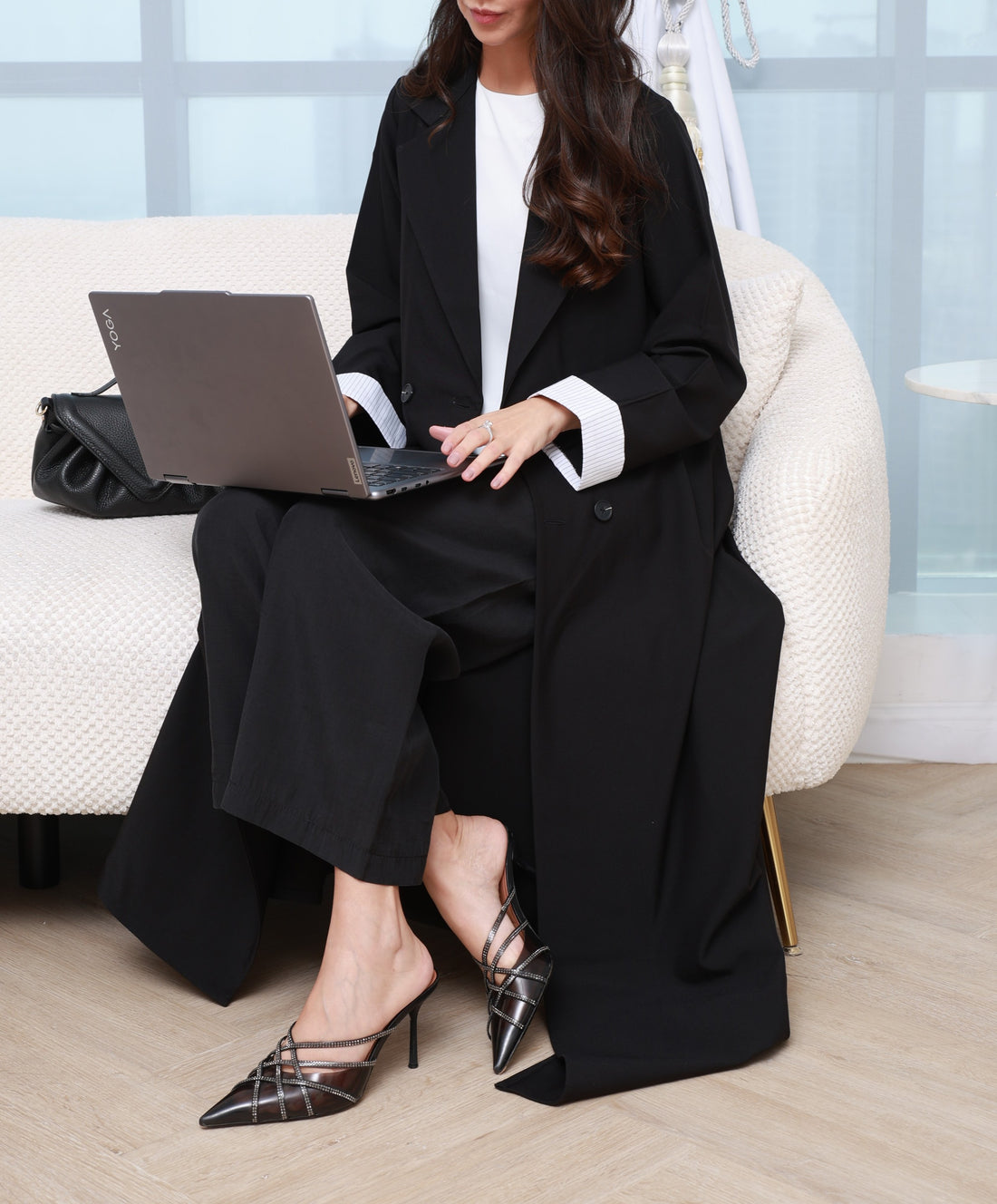 Talia Abaya In Black